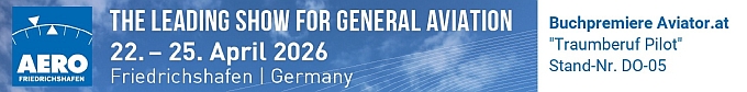 Chris Barszczewski und John Pipkin auf der Messe AERO 2026 Friedrichshafen