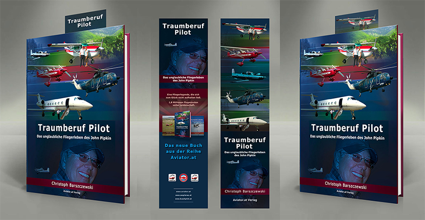 Die Premiere des neuen Buches „Traumberuf Pilot - Das unglaubliche Fliegerleben des John Pipkin” von Chris Barszczewski Aviator.at