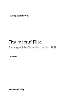 Leseprobe das Buch "Traumberuf Pilot"