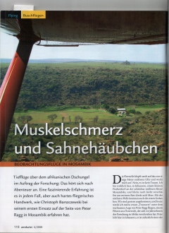 Das Buch Traumberuf Buschpilot in Afrika